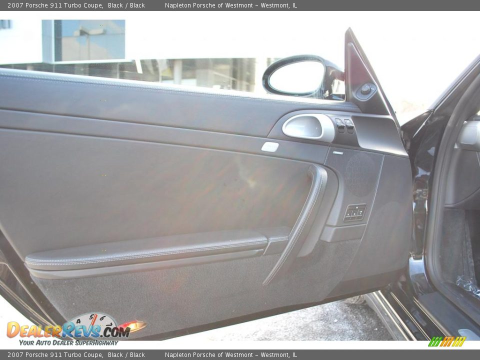 2007 Porsche 911 Turbo Coupe Black / Black Photo #15