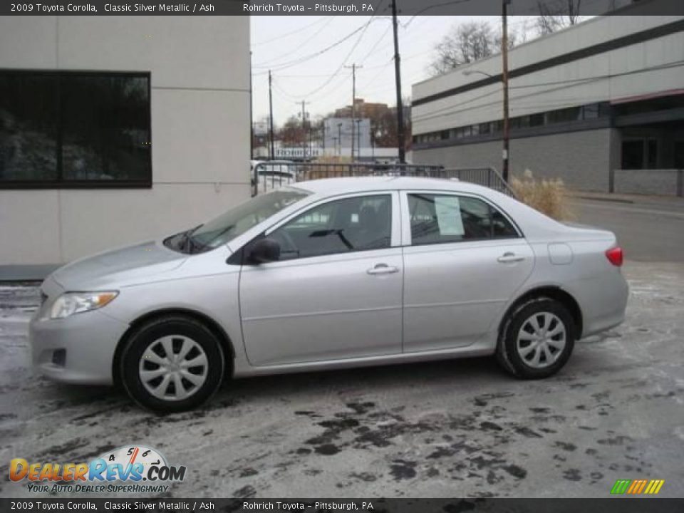 2009 Toyota Corolla Classic Silver Metallic / Ash Photo #1