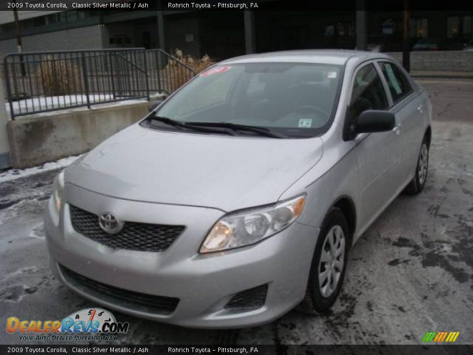 2009 Toyota Corolla Classic Silver Metallic / Ash Photo #8