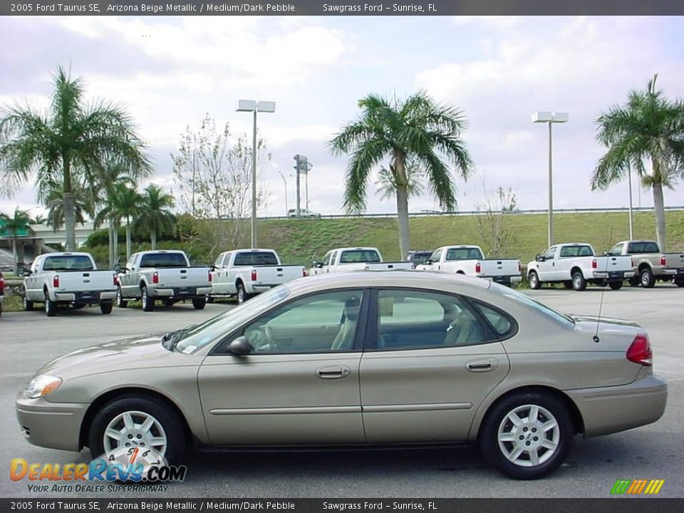 2005 Ford Taurus SE Arizona Beige Metallic / Medium/Dark Pebble Photo #6