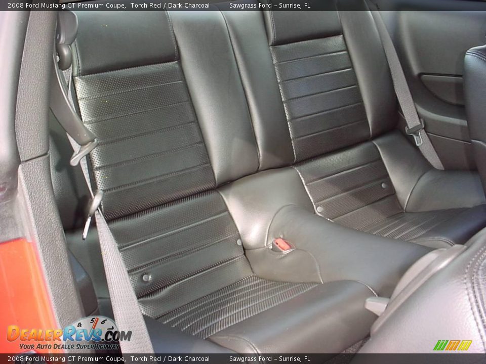 2008 Ford Mustang GT Premium Coupe Torch Red / Dark Charcoal Photo #12