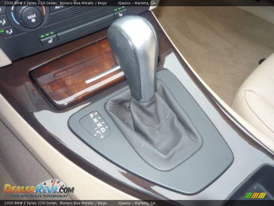 2006 BMW 3 Series 330i Sedan Monaco Blue Metallic / Beige Photo #17