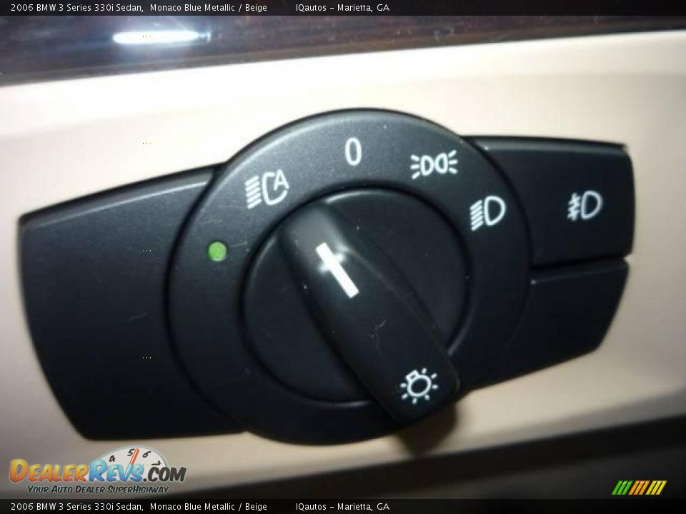 2006 BMW 3 Series 330i Sedan Monaco Blue Metallic / Beige Photo #33