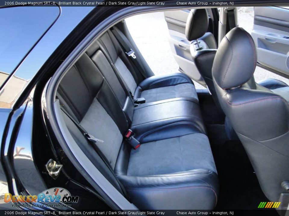 2006 Dodge Magnum SRT-8 Brilliant Black Crystal Pearl / Dark Slate Gray/Light Slate Gray Photo #27