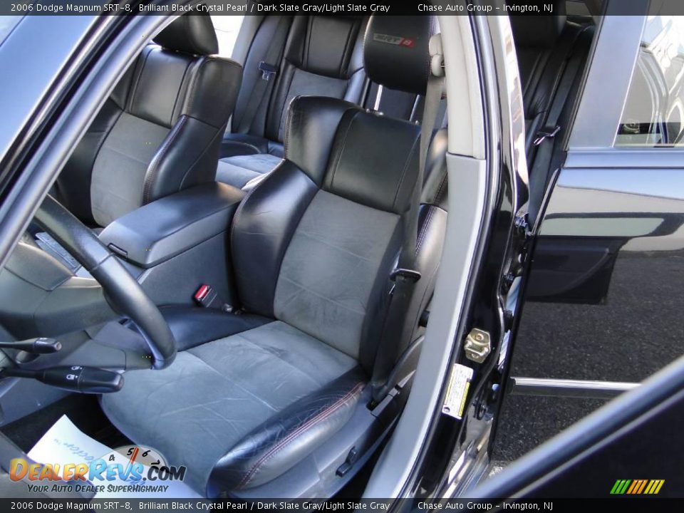 2006 Dodge Magnum SRT-8 Brilliant Black Crystal Pearl / Dark Slate Gray/Light Slate Gray Photo #29