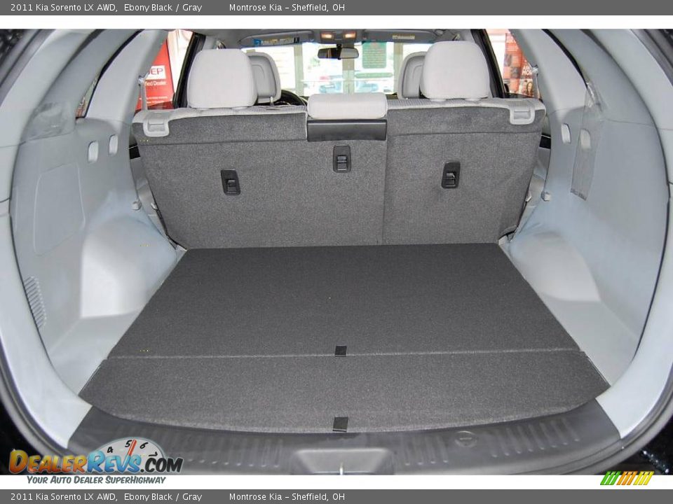 2011 Kia Sorento LX AWD Ebony Black / Gray Photo #27