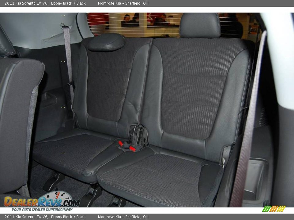 2011 Kia Sorento EX V6 Ebony Black / Black Photo #20