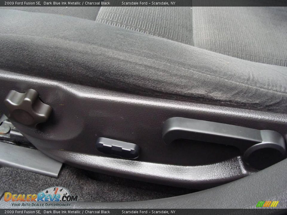 2009 Ford Fusion SE Dark Blue Ink Metallic / Charcoal Black Photo #13
