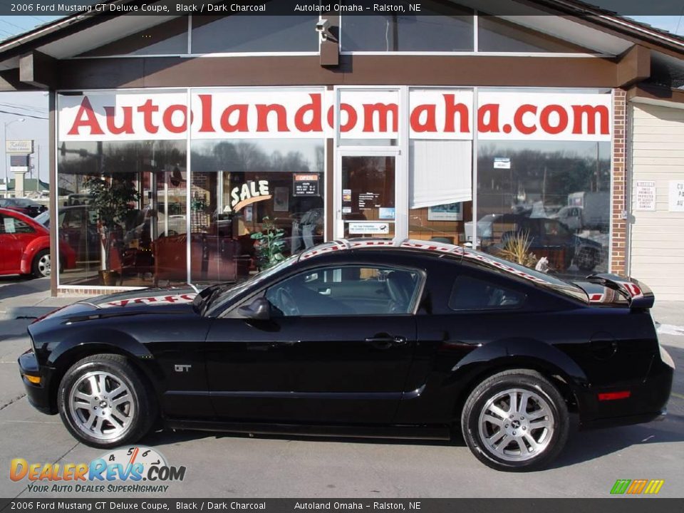 2006 Ford Mustang GT Deluxe Coupe Black / Dark Charcoal Photo #1
