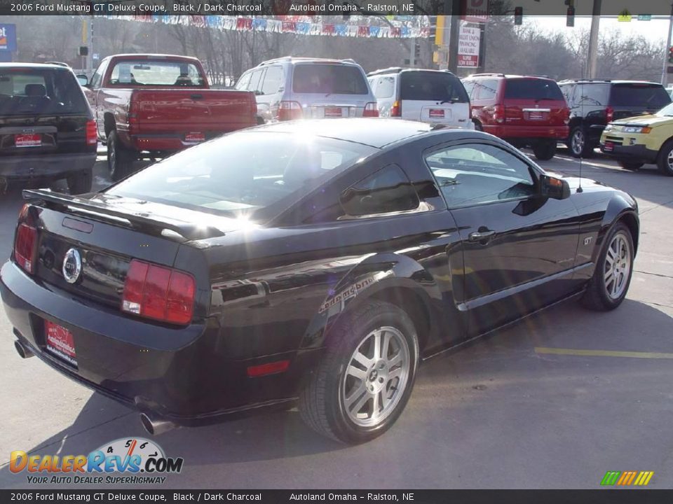 2006 Ford Mustang GT Deluxe Coupe Black / Dark Charcoal Photo #4