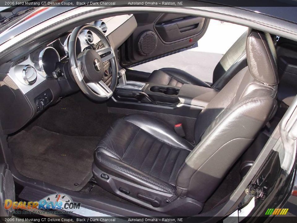 2006 Ford Mustang GT Deluxe Coupe Black / Dark Charcoal Photo #8