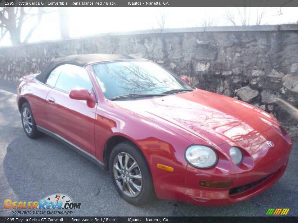 1995 Toyota Celica GT Convertible Renaissance Red / Black Photo #1