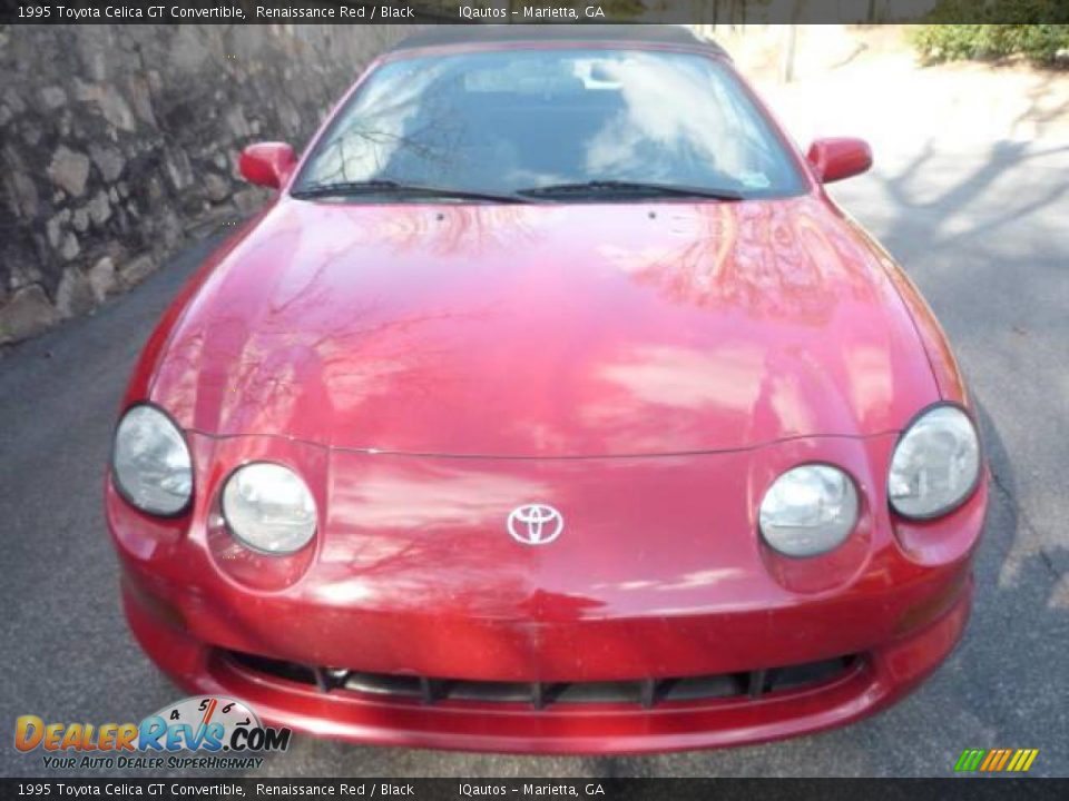 1995 Toyota Celica GT Convertible Renaissance Red / Black Photo #6