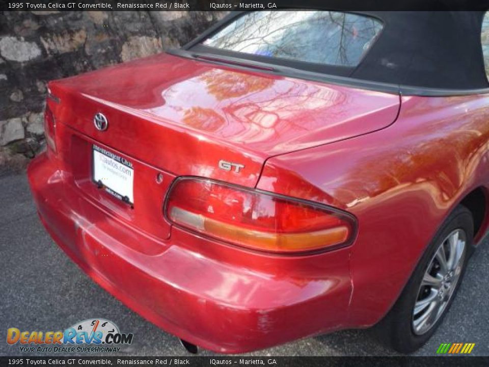 1995 Toyota Celica GT Convertible Renaissance Red / Black Photo #13
