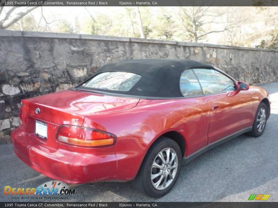 1995 Toyota Celica GT Convertible Renaissance Red / Black Photo #15