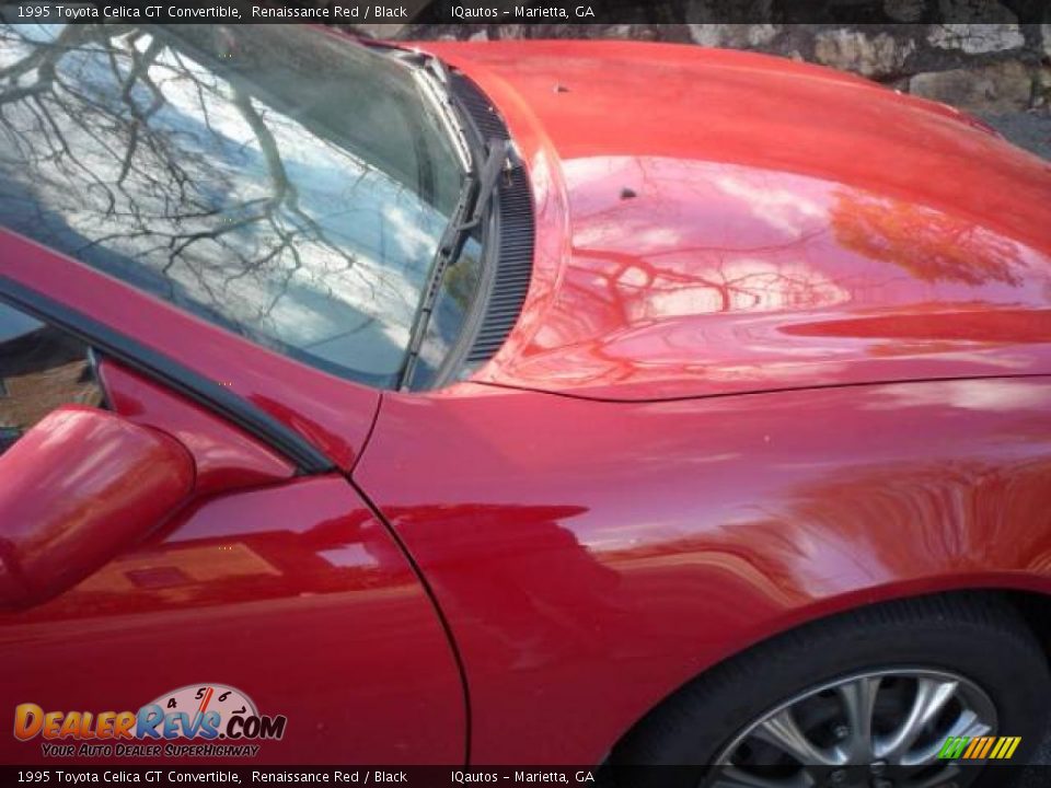 1995 Toyota Celica GT Convertible Renaissance Red / Black Photo #16