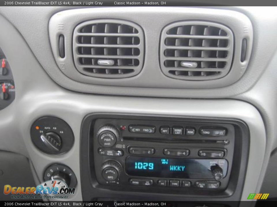 2006 Chevrolet TrailBlazer EXT LS 4x4 Black / Light Gray Photo #28