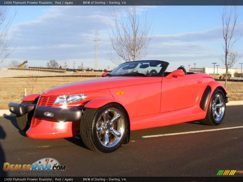 1999 Plymouth Prowler Roadster Red / Agate Photo #1