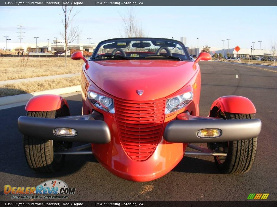 1999 Plymouth Prowler Roadster Red / Agate Photo #2