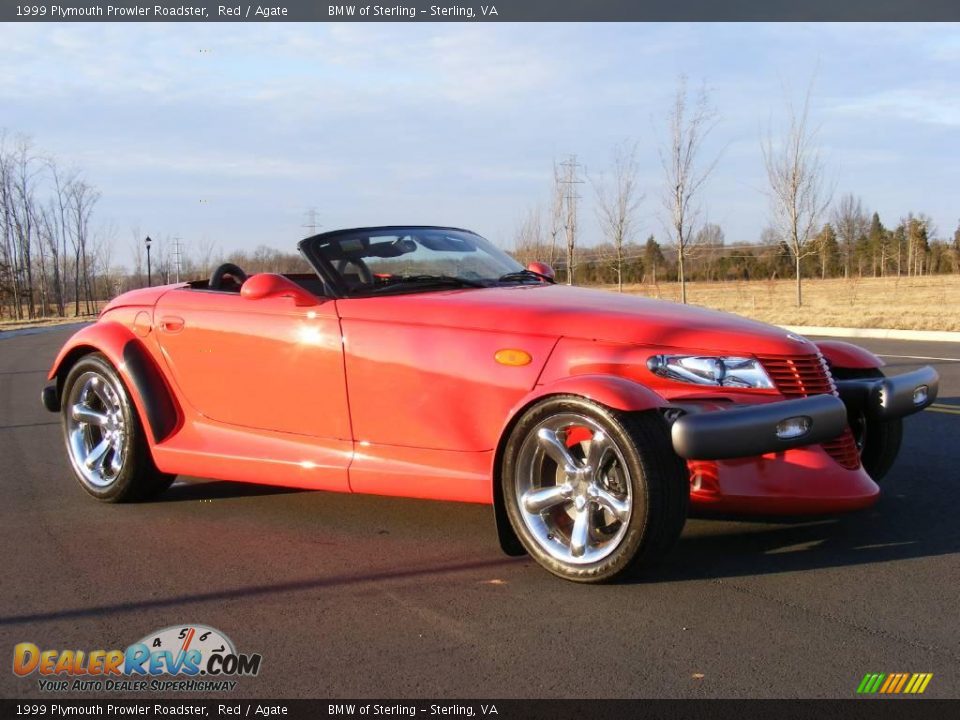 1999 Plymouth Prowler Roadster Red / Agate Photo #3
