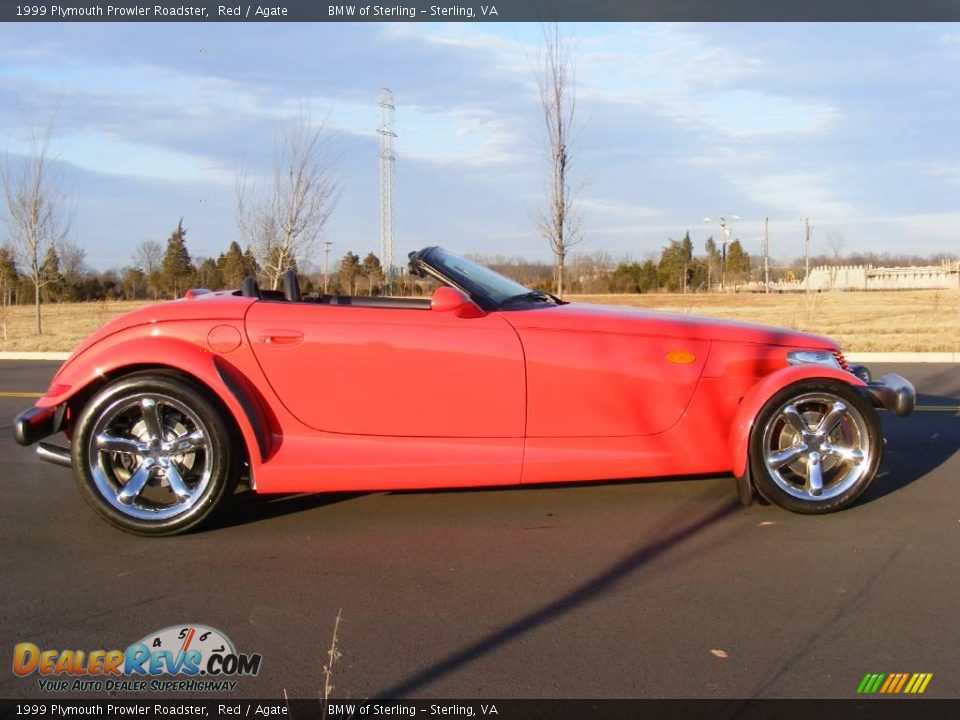 1999 Plymouth Prowler Roadster Red / Agate Photo #4