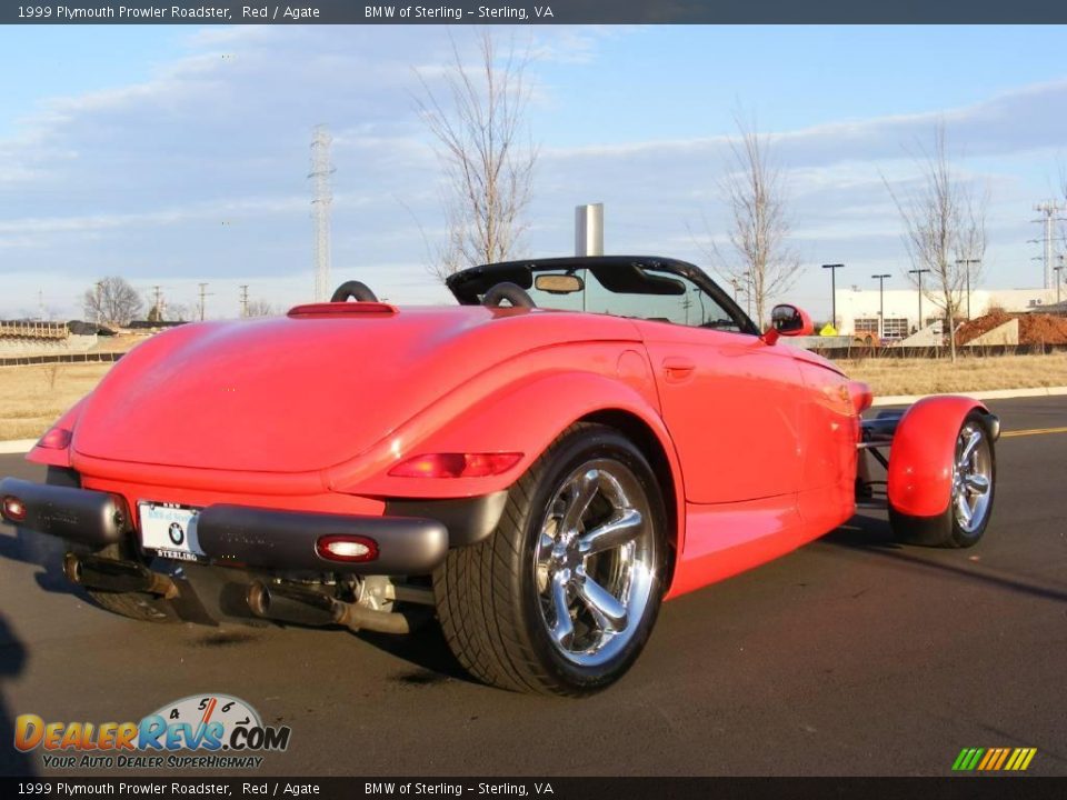 1999 Plymouth Prowler Roadster Red / Agate Photo #5