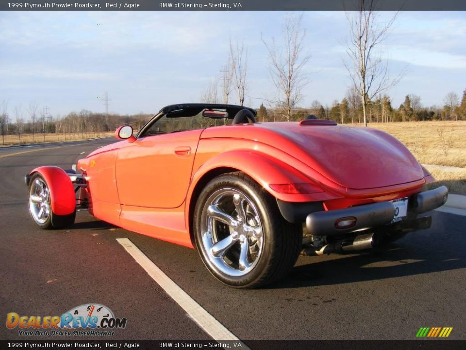 1999 Plymouth Prowler Roadster Red / Agate Photo #6