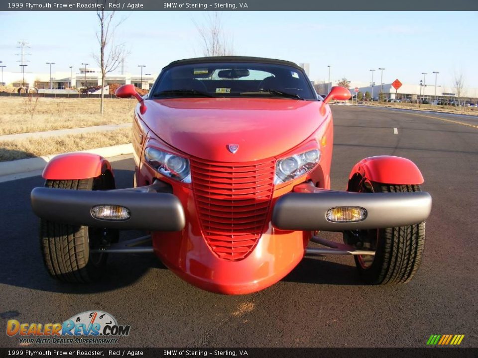 1999 Plymouth Prowler Roadster Red / Agate Photo #9