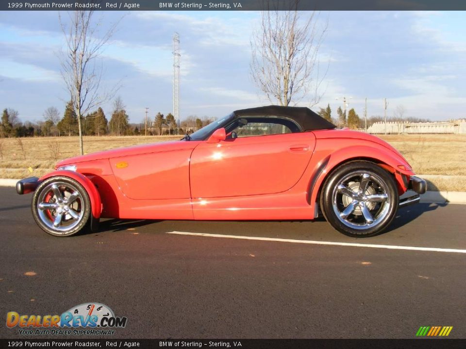 1999 Plymouth Prowler Roadster Red / Agate Photo #12