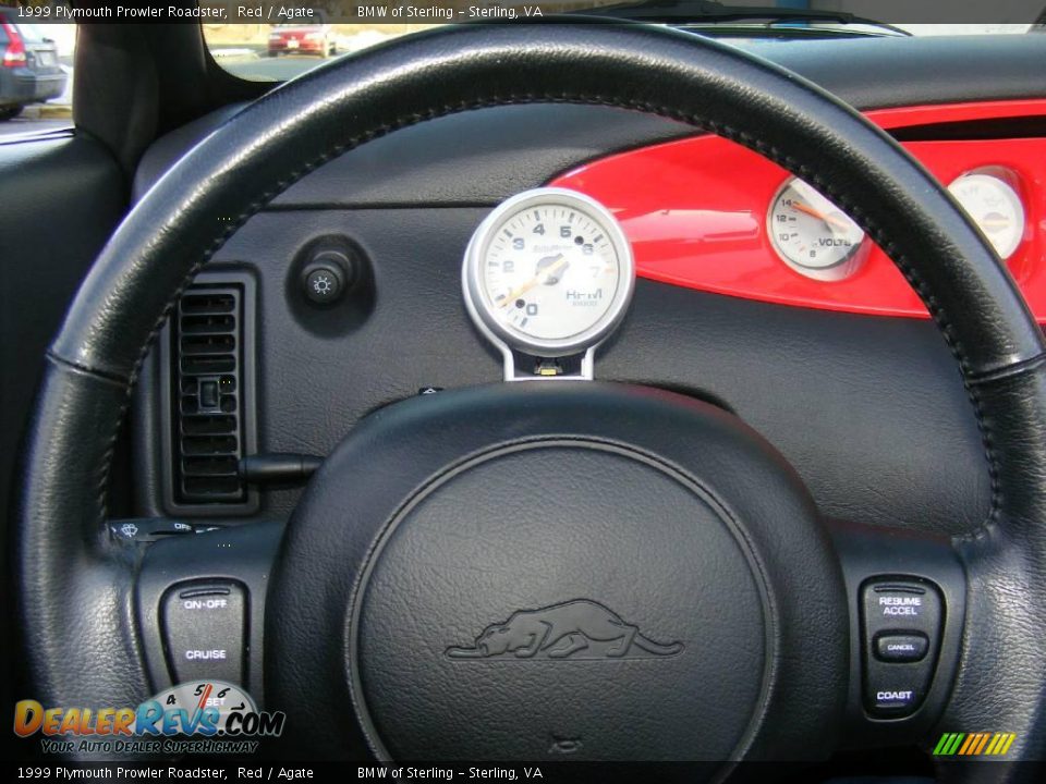 1999 Plymouth Prowler Roadster Red / Agate Photo #14