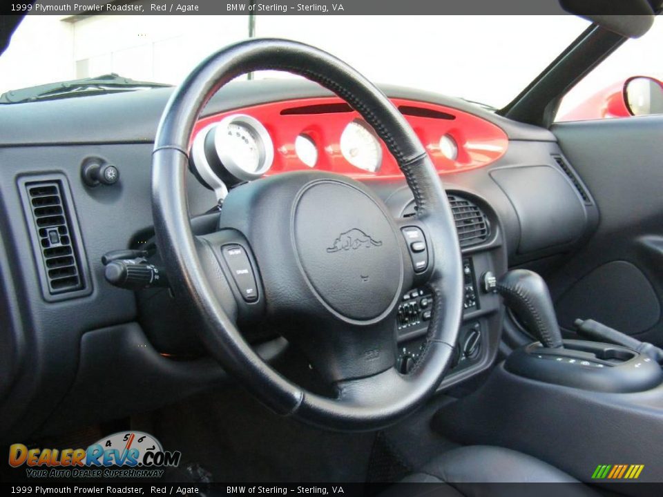 1999 Plymouth Prowler Roadster Red / Agate Photo #16