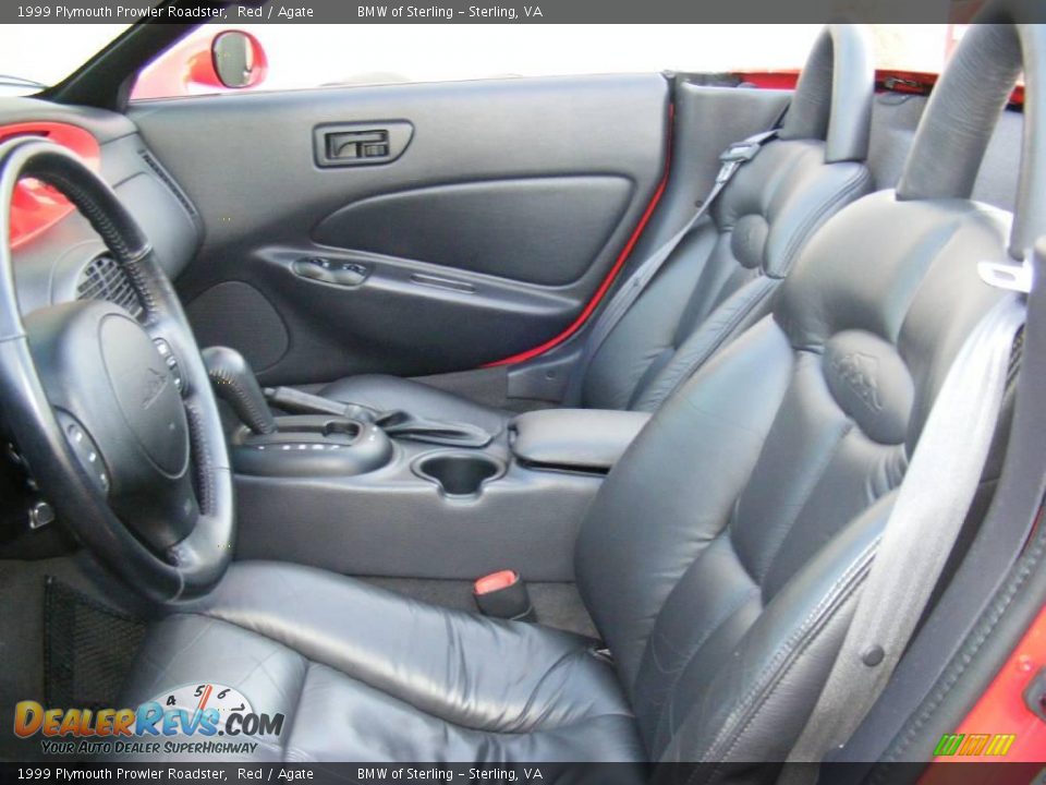 1999 Plymouth Prowler Roadster Red / Agate Photo #17