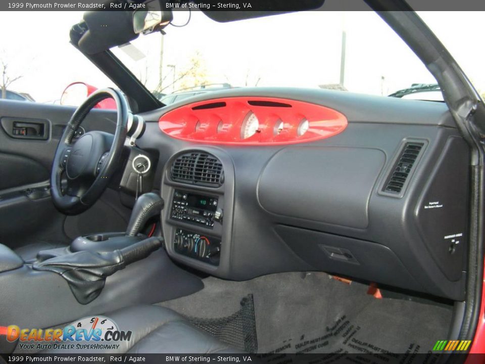 1999 Plymouth Prowler Roadster Red / Agate Photo #19