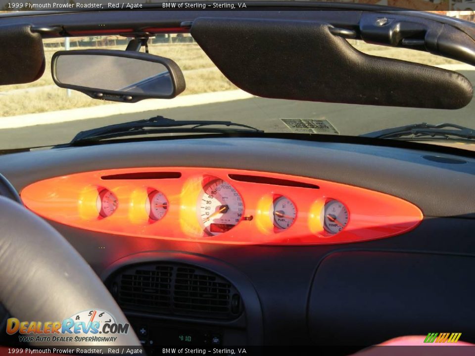 1999 Plymouth Prowler Roadster Red / Agate Photo #25