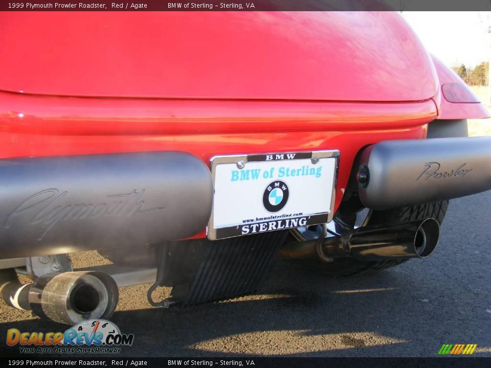 1999 Plymouth Prowler Roadster Red / Agate Photo #33