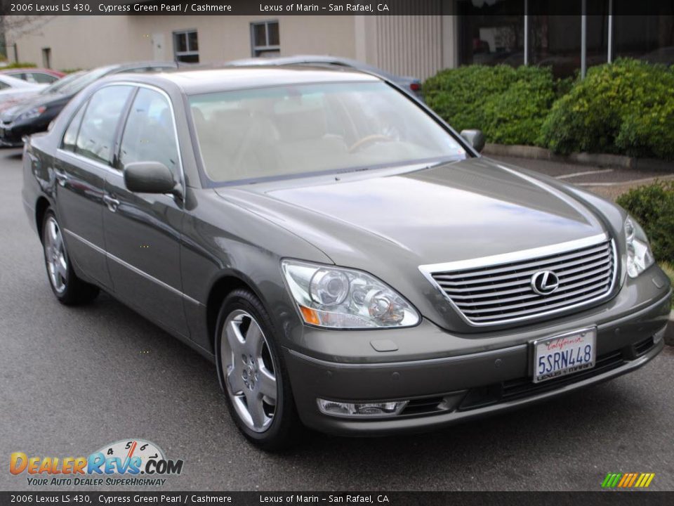 2006 Lexus LS 430 Cypress Green Pearl / Cashmere Photo #1