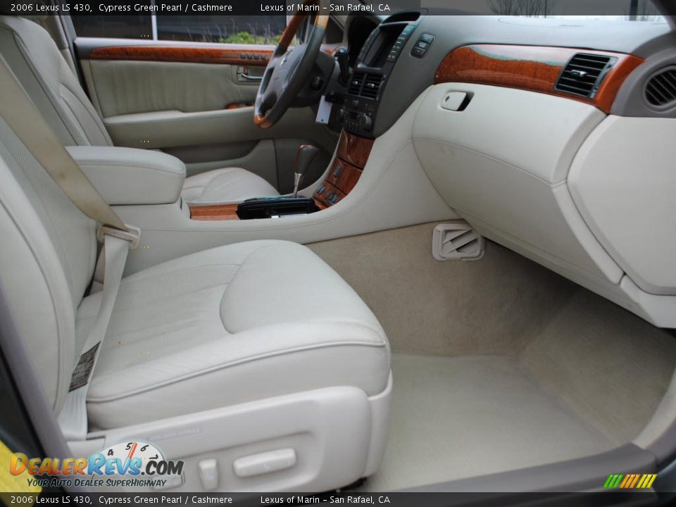 2006 Lexus LS 430 Cypress Green Pearl / Cashmere Photo #4