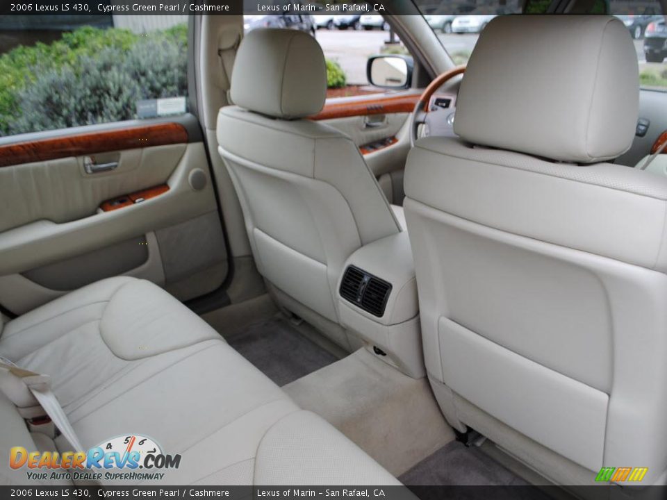 2006 Lexus LS 430 Cypress Green Pearl / Cashmere Photo #5