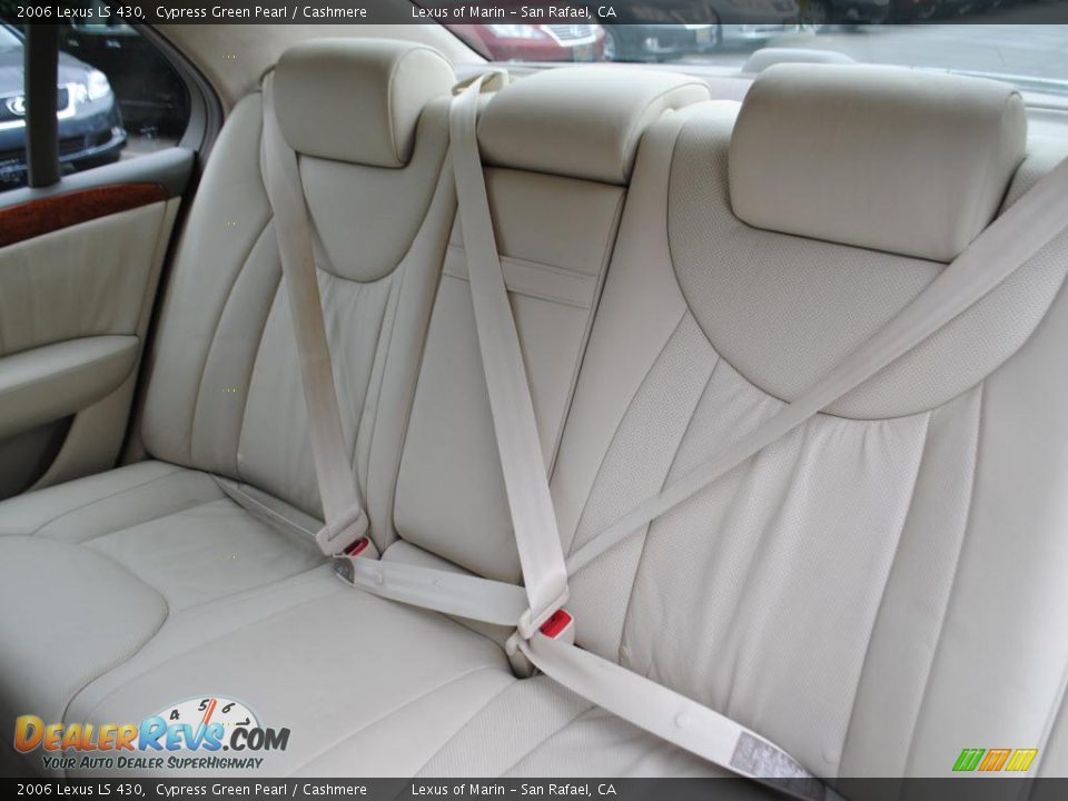 2006 Lexus LS 430 Cypress Green Pearl / Cashmere Photo #11