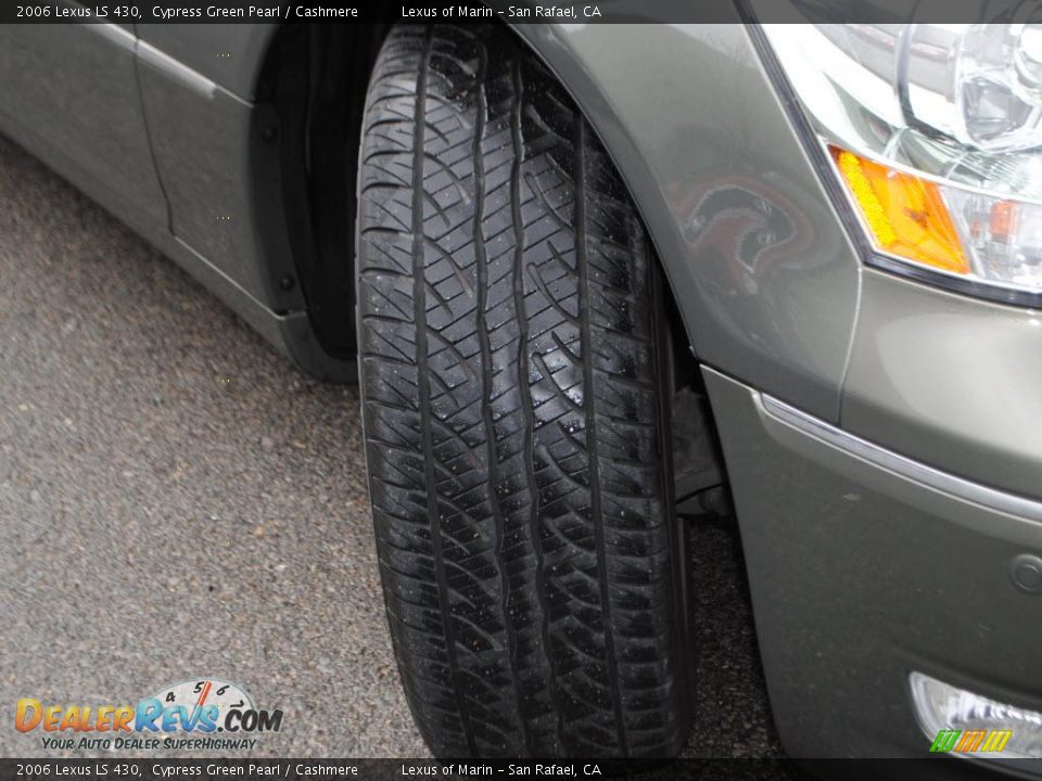 2006 Lexus LS 430 Cypress Green Pearl / Cashmere Photo #19
