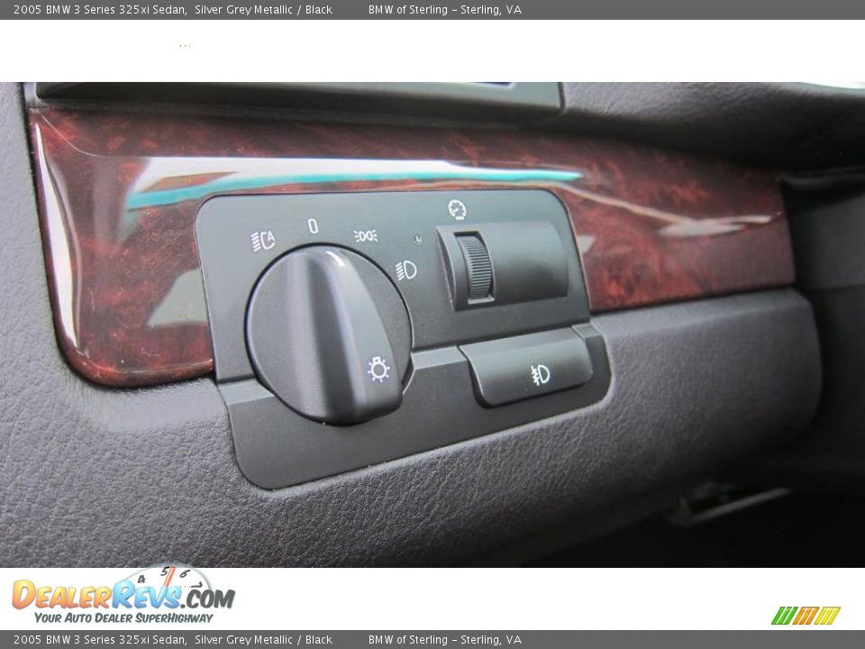 2005 BMW 3 Series 325xi Sedan Silver Grey Metallic / Black Photo #20