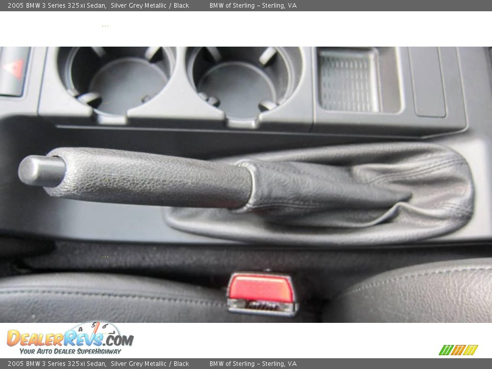 2005 BMW 3 Series 325xi Sedan Silver Grey Metallic / Black Photo #23