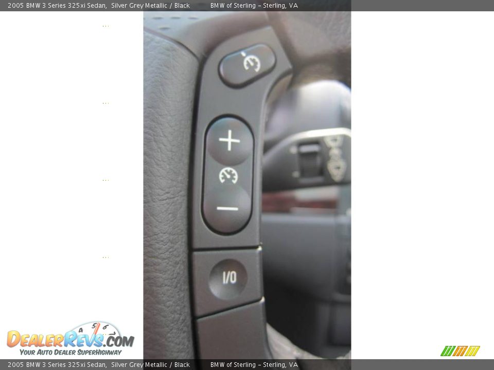 2005 BMW 3 Series 325xi Sedan Silver Grey Metallic / Black Photo #24