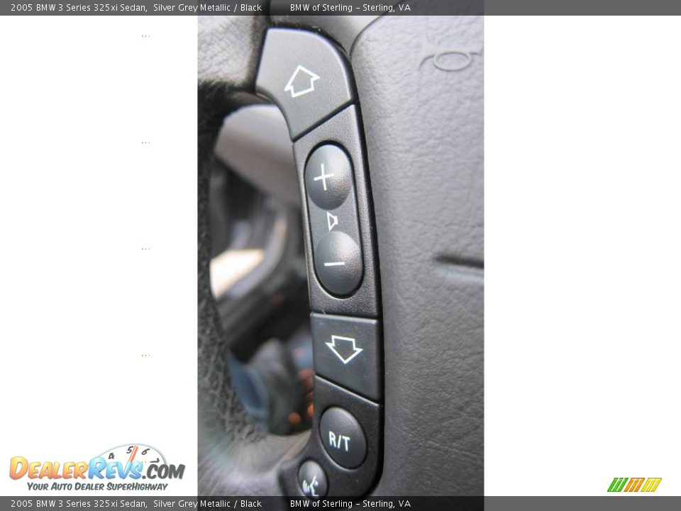 2005 BMW 3 Series 325xi Sedan Silver Grey Metallic / Black Photo #25