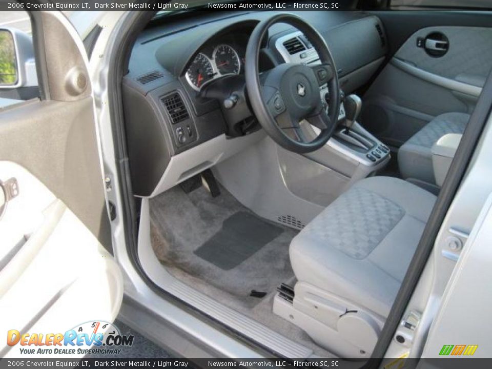 2006 Chevrolet Equinox LT Dark Silver Metallic / Light Gray Photo #4