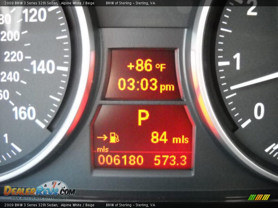 2009 BMW 3 Series 328i Sedan Alpine White / Beige Photo #16