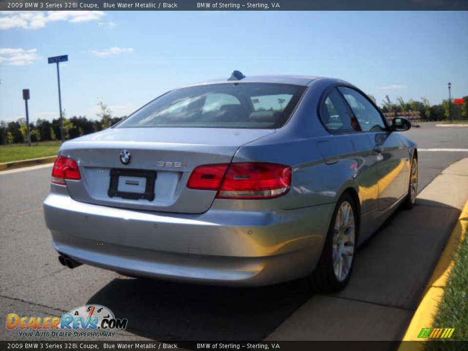 2009 BMW 3 Series 328i Coupe Blue Water Metallic / Black Photo #5