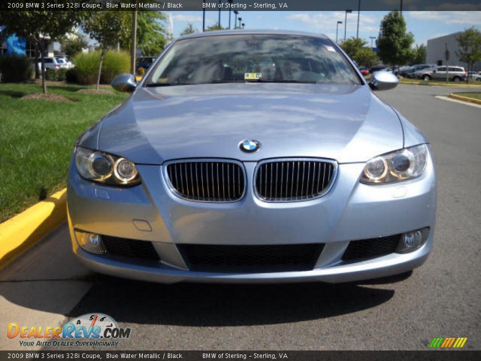 2009 BMW 3 Series 328i Coupe Blue Water Metallic / Black Photo #8