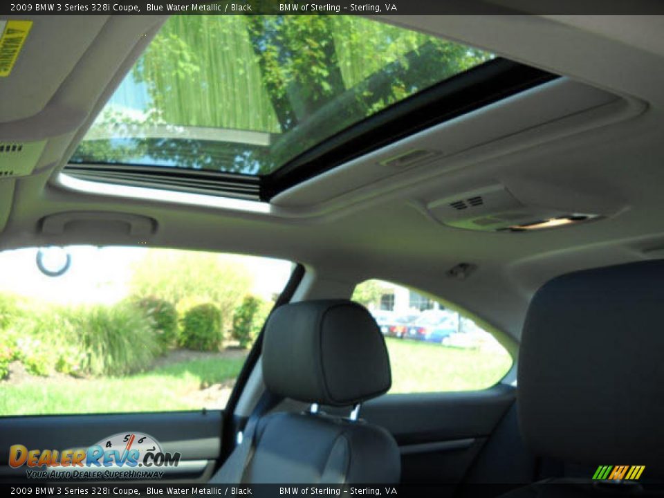 2009 BMW 3 Series 328i Coupe Blue Water Metallic / Black Photo #13