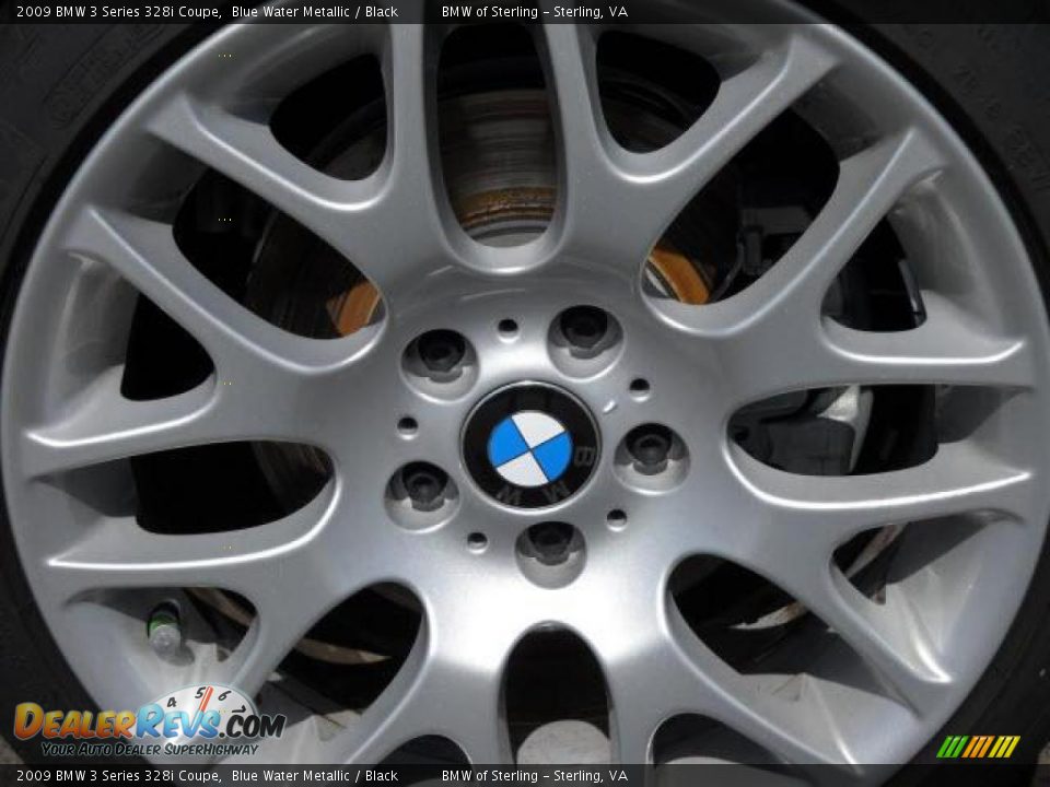 2009 BMW 3 Series 328i Coupe Blue Water Metallic / Black Photo #14